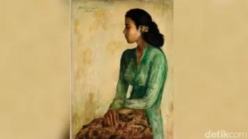 Sosok Perempuan Bali dalam Lukisan 'Rini'